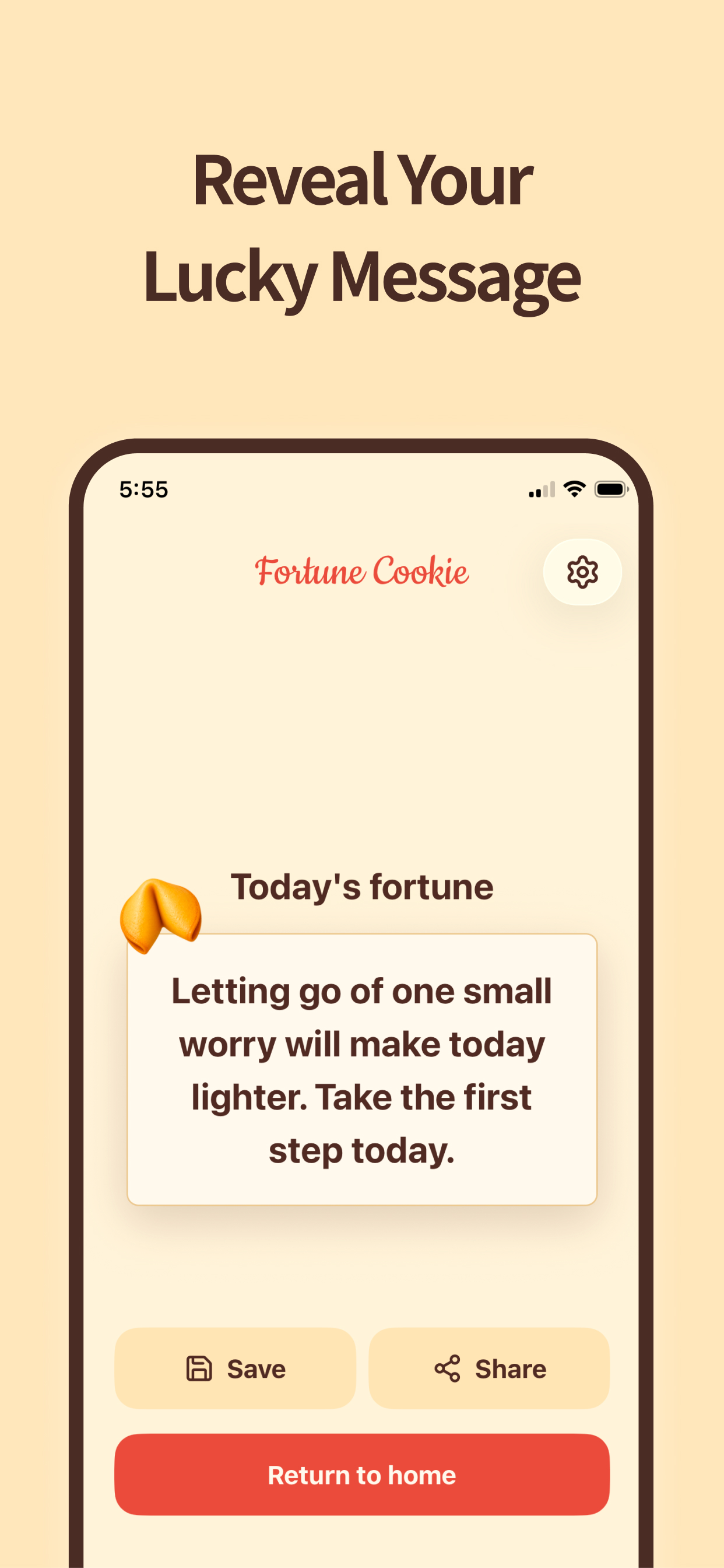 Fortune Cookie - Daily Luck screenshot 3